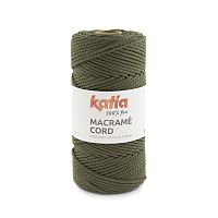 Пряжа Macrame Cord 65% хлопок 25% полиэстер 10% прочие волокна 500 г 100 м KATIA 1230.117