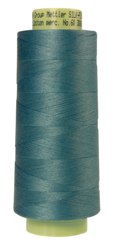 Фото нить для машинного квилтинга silk-finish cotton 60 2743 м цвет 0338 на сайте ArtPins.ru