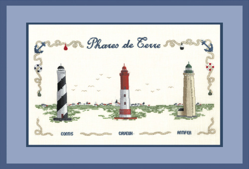 Набор для вышивания Phares De Terre  Маяки  le boheur des dames 1137 смотреть фото