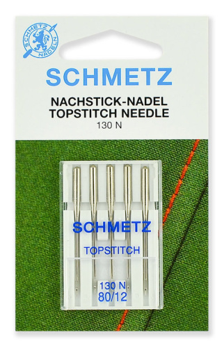 Фото иглы top stitch №80 5 шт schmetz 08:90 2 vcs на сайте ArtPins.ru