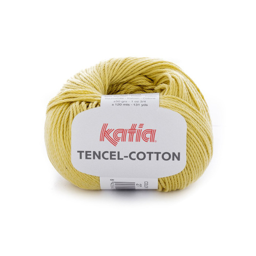 Пряжа Tencel-Cotton 67% лиоцелл 33% хлопок 50 г 120 м KATIA 1080.27 фото