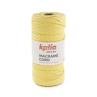 Пряжа Macrame Cord 65% хлопок 25% полиэстер 10% прочие волокна 500 г 100 м KATIA 1230.112