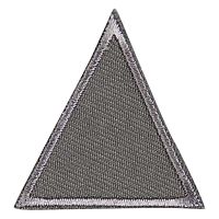 Термоаппликация Треугольник серый малый  HKM 39466