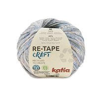 Пряжа Re-Tape Craft 50% переработанный хлопок 50% переработанный полиэстер 50 г 100 м KATIA 1283.305