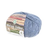 Пряжа Merino Cotton organic 55% шерсть 45% хлопок 50 г 230 м Austermann 98311-0015