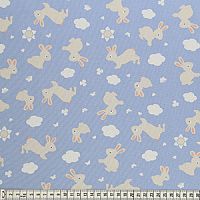 Ткань MEZfabrics Bunny & Cloud ширина 144-146 см  MEZ C131037 03001