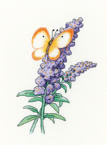 Набор для вышивания Бабочка  HERITAGE PUBB1611E смотреть фото