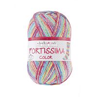 Пряжа Fortissima Socka 4-fach color 75% шерсть 25% полиамид 420 м 100 г Austermann 90028-2487