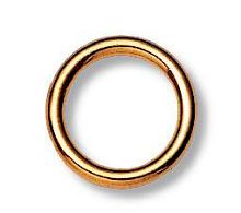 Кольца для штор диаметр 35 мм золотистый 521117