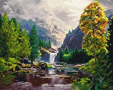 Картина по номерам GX29439 Осень в горах