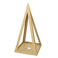 Подставка для свечи Пирамида из папье-маше  - 2630599