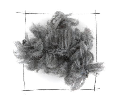 Пряжа fur wool 97% шерсть 3% нейлон 100 г 40 м - 71001.002 фото