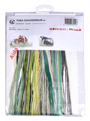 Набор для вышивания Корова лён 32 ct THEA GOUVERNEUR 451 смотреть фото фото 5