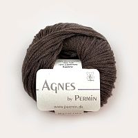 Пряжа Agnes, 75 % мериносовая шерсть 19,5 микрон экстратонкая, 15 % яка, 10 % кашемир. 25 г, 110 м