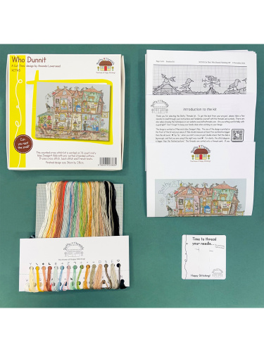 Набор для вышивания Cut Thru' Who Dunnit  Bothy Threads XCT45 смотреть фото фото 2