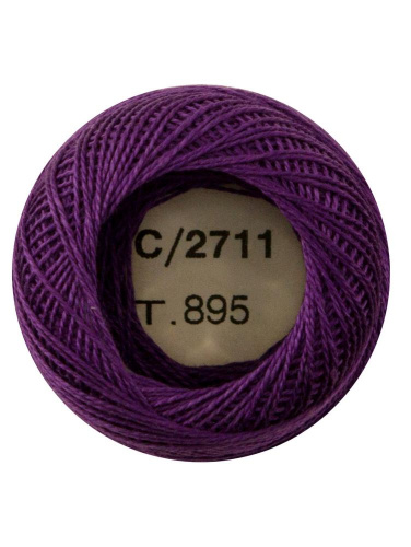 Мулине Finca Perle Жемчужное №16 однотонный цвет 2711 смотреть фото фото 2