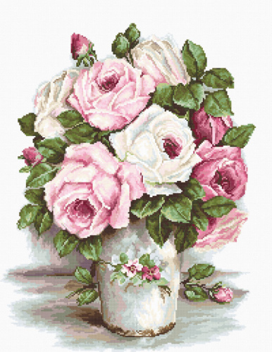 Набор для вышивания Смешанные розы смотреть фото
