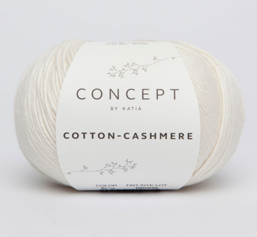 Пряжа Cotton-Cashmere 90% хлопок 10% кашемир 50 г 155 м KATIA 949.53 фото