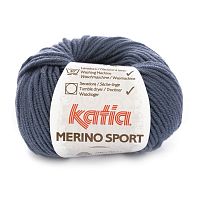 Пряжа Merino Sport 100% мериносовая шерсть 50 г 80 м KATIA 525.12