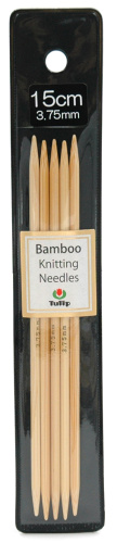 Спицы чулочные Bamboo 3.75 мм 15 см Tulip KND060375
