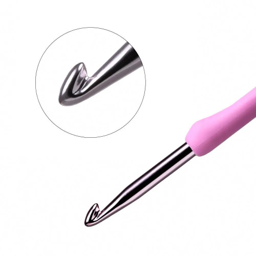 Крючок для вязания с ручкой ETIMO Rose 5.5 мм Tulip TER-11e фото 3