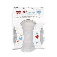 Серия Prym Love - Бокс для хранения Цветок диаметр 10 см пластик прозрачный Prym 612415