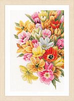 Набор для вышивания Cover me in tulipst  LANARTE PN-0202674