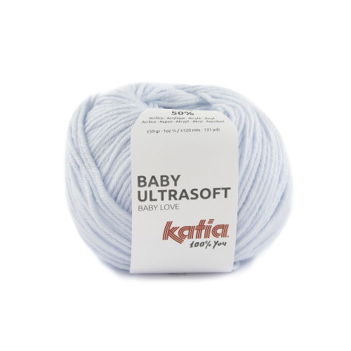 Пряжа Baby Ultrasoft 50% акрил 50% полиамид 50 г 120 м KATIA 1255.64 фото