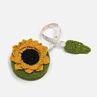 Рулетка Lantern Moon Счастливый цветок с сантиметровой и дюймовой шкалой 150 см KnitPro 350637