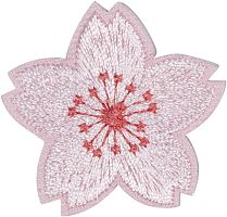 Термоаппликация Цветок розовый  HKM 42645