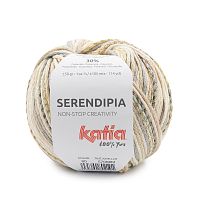 Пряжа Serendipia 70% хлопок 30% полиамид 50 г 105 м KATIA 1332.80
