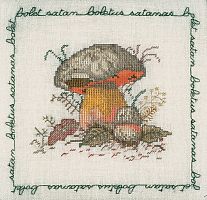 Набор для вышивания:BOLET SATAN Сатанинский гриб 1686