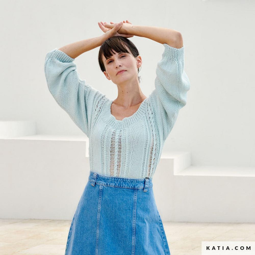 Купить журнал с моделями по пряже katia ss all seasons №5 6285 фото 10