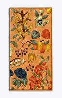 Набор для вышивания футляра для очков Spectacle Case Autumn Flowers  Осенние цветы  le boheur des dames 3247