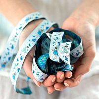 Тесьма декоративная Цветочные эльфы ширина 16 мм Acufactum Ute Menze 35229