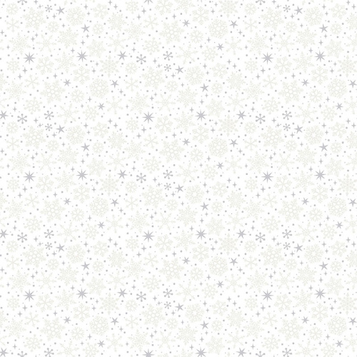 Фото ткань snowflake no metallic  christmas metallics makower uk 2364/w1 на сайте ArtPins.ru