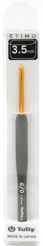 Крючок для вязания с ручкой ETIMO 3.5 мм Tulip T15-600e