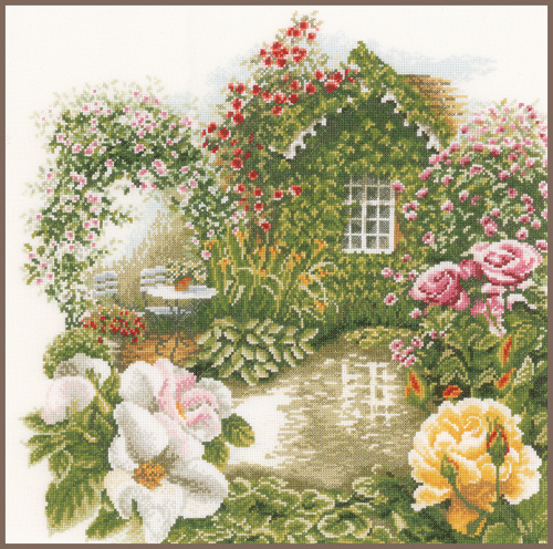 Набор для вышивания Rose Garden LANARTE PN-0008019 смотреть фото