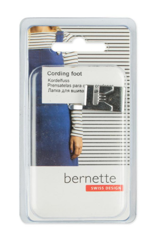 Фото лапка для швейной машины для шнура для bernette 33 и 35 арт 502 060 13 79 на сайте ArtPins.ru