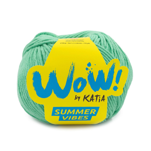 Пряжа Wow - Summer Vibes 60% хлопок 40% акрил 100 г 160 м KATIA 1334.95 фото