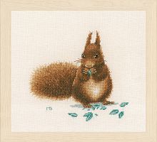 Набор для вышивания Squirrel LANARTE PN-0175673