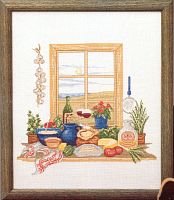 Набор для вышивания Кухонное окно OEHLENSCHLAGER 73-76612