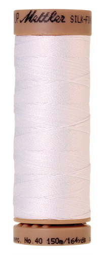 Фото нить для машинного квилтинга silk-finish cotton 40 150м цвет 2000 на сайте ArtPins.ru