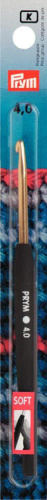 Крючок для вязания с мягкой ручкой 4 мм 14 см Prym 195176