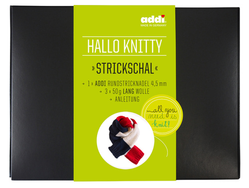 Купить Набор для вязания шарфа Hello Knitty Strickschal ADDI 931-2 дешево фото 2