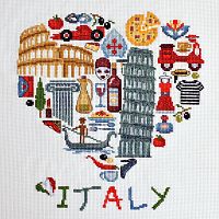 Набор для вышивания Италия Марья Искусница 11.001.21