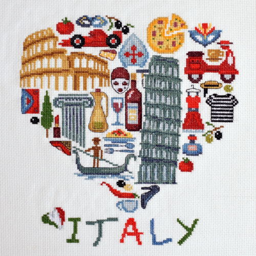 Набор для вышивания Италия Марья Искусница 11.001.21 смотреть фото