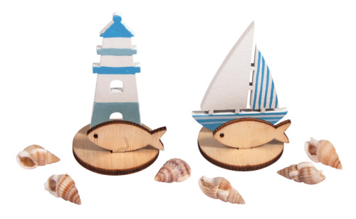 Набор декоративных элементов для миниатюрной композиции Морские сюжеты  46218000 фото