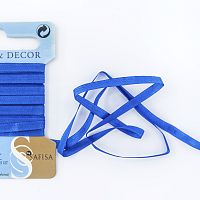 Лента для вышивания 4 мм 5 м цвет 13 синий Safisa P111-4мм-13