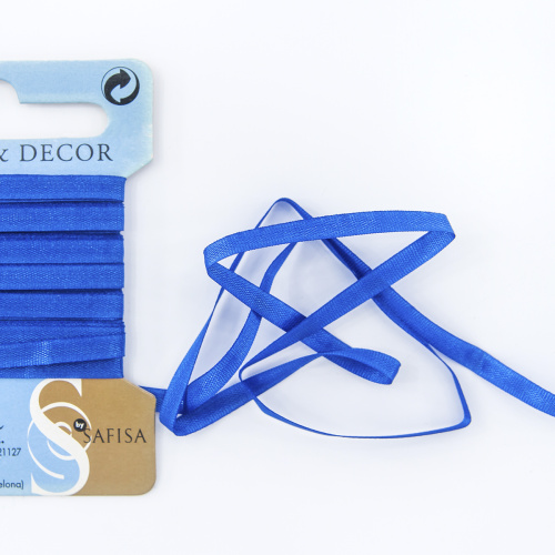 Фото лента для вышивания 4 мм 5 м цвет 13 синий safisa p111-4мм-13 на сайте ArtPins.ru